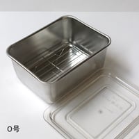 ステンレス深型組みバッドセット　0号／2号　日本製