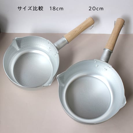 京都活具　IHゆきひら鍋18cm／20cm／万能ふた