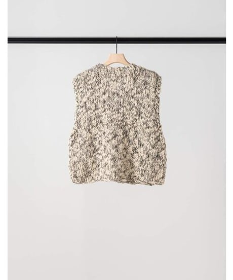 YENN   [Y264-91129] HAND SLUB MIX VEST
