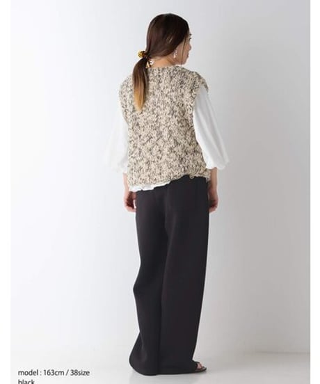YENN   [Y264-91129] HAND SLUB MIX VEST
