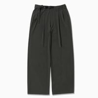 <andwander>light w cloth wide pants【2colors】