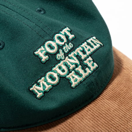 <TACOMA FUJI RECORDS> FOOT OF THE MOUNTAIN ALE  LOGO CAP designed by Jerry UKAI
