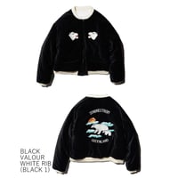 <THRIFTY LOOK >SUNDERSTORM SOUVENIR PADDED BLOUSON