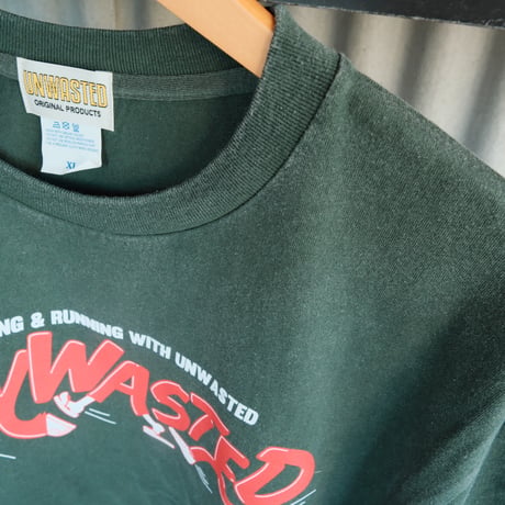 <UNWASTED> UNWASTED MAN TShirt【3colors】