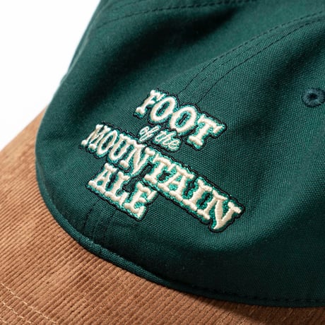 <TACOMA FUJI RECORDS> FOOT OF THE MOUNTAIN ALE  LOGO CAP designed by Jerry UKAI