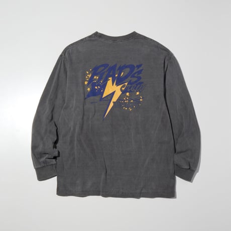 [RADIALL] MUD GUARD - CREW NECK T-SHIRT L/S( F.black )