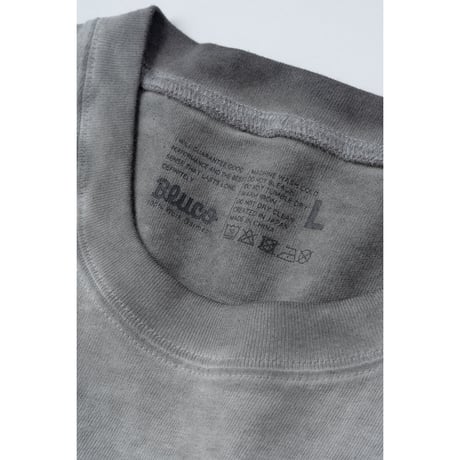 [BLUCO] FLY WHEELSxBLUCOピグメントポケットTシャツ( Gray )