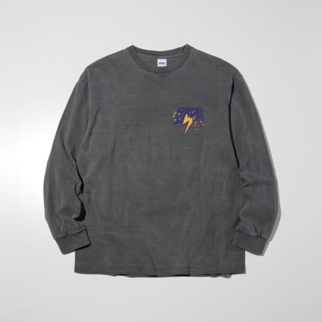 [RADIALL] MUD GUARD - CREW NECK T-SHIRT L/S( F.black )