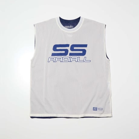 [RADIALL] EDGE - REVERSIBLE TANKTOP( O.white )