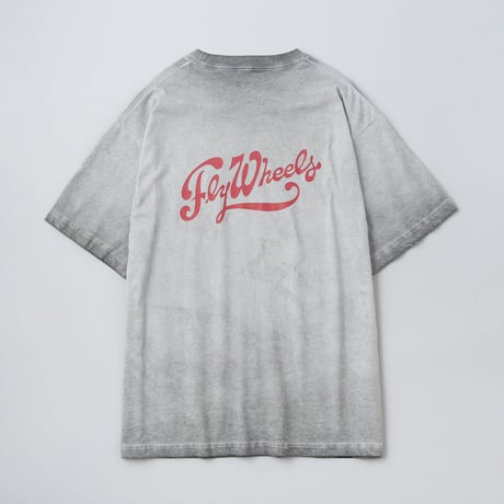 [BLUCO] FLY WHEELSxBLUCOピグメントポケットTシャツ( Gray )