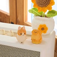 handmade wood dog