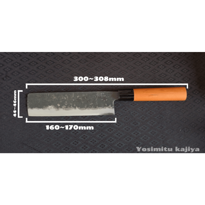 手打鍛造 菜切包丁 Standard Nakiri | 好光鍛冶屋