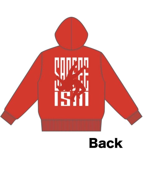 【再販】Sareee☀️パーカー RED
