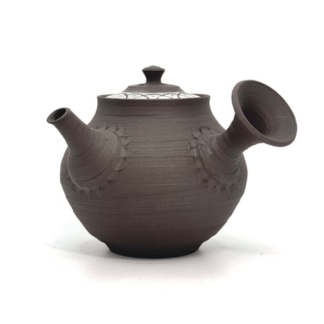 中川貴了 Takanori Nakagawa 黒泥象嵌茶注　ST1273