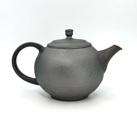 千葉光広 Mitsuhiro Chiba 鉄化粧 焼締 後手急須　ST1285