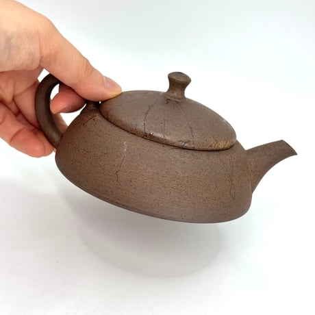 甚秋  伊藤成二  Jinshu  Seiji Ito  平丸 後手茶壺　ST1252