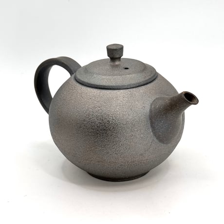 千葉光広 Mitsuhiro Chiba 鉄化粧 焼締 後手急須　ST1338