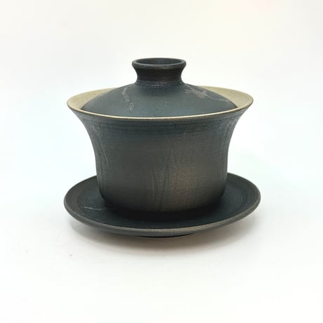甚秋  伊藤成二  Jinshu  Seiji Ito  藻掛け 蓋碗 中　ST1240