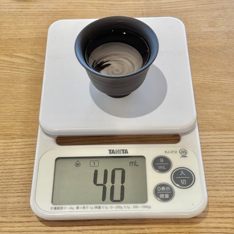 村越風月 Fugetsu Murakoshi 黒窯変茶器(絞り出し) 木箱付　ST1212