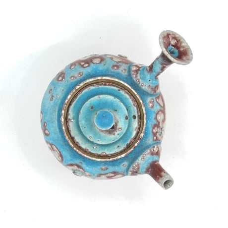 山田想  So Yamada  青 急須  木箱入　ST1203