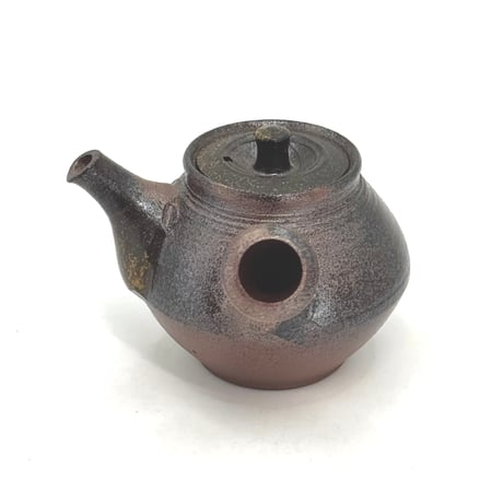 北條 Hokujo 黒窯変 茶注　ST1258