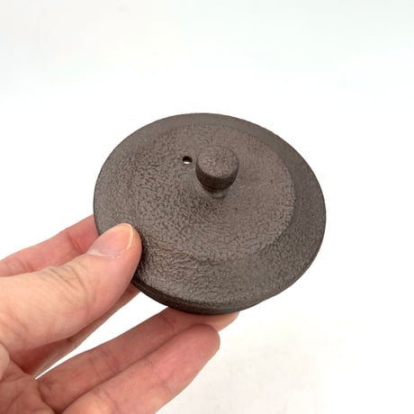 千葉光広 Mitsuhiro Chiba 焼締鉄化粧 後手急須　ST1405