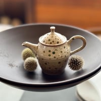 小北條 Kohokujo 彩色 印籠蓋 後手茶注　ST1246