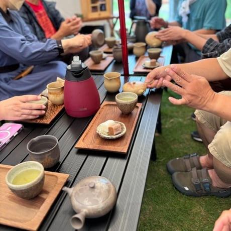 アウトドア茶会　10/3（土）事前予約