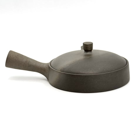 甚秋  伊藤成二  Jinshu  Seiji Ito   極平 窯変急須 中 　ST1322