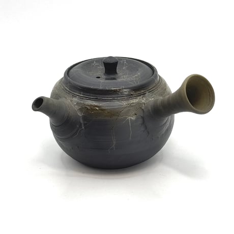 片山白山 Hakusan Katayama 窯変藻掛急須　ST1221