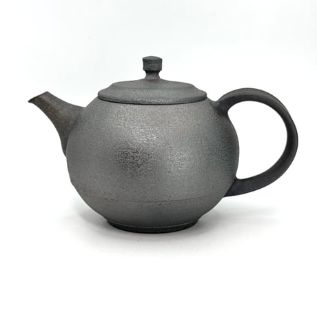 千葉光広 Mitsuhiro Chiba 鉄化粧 焼締 後手急須　ST1285