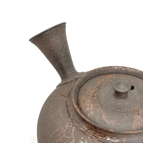 小俣冠丞 Kanjo Omata  焼締藻掛茶注　ST1282