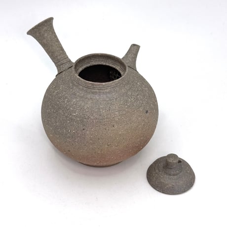 小俣冠丞 Kanjo Omata  焼締 南蛮 茶注　ST1331