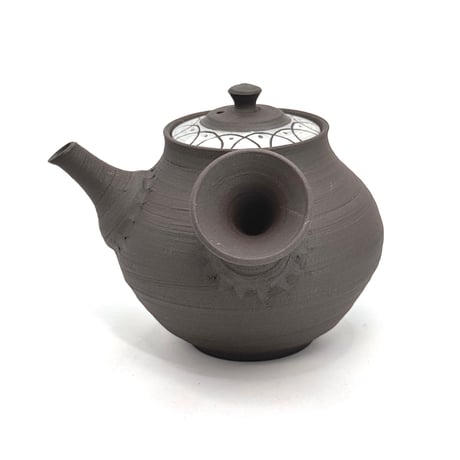 中川貴了 Takanori Nakagawa 黒泥象嵌茶注　ST1273