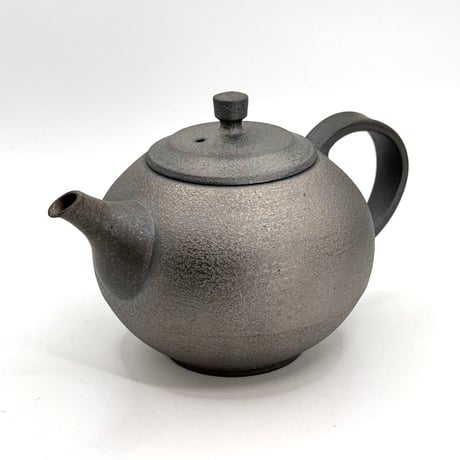 千葉光広 Mitsuhiro Chiba 鉄化粧 焼締 後手急須　ST1338