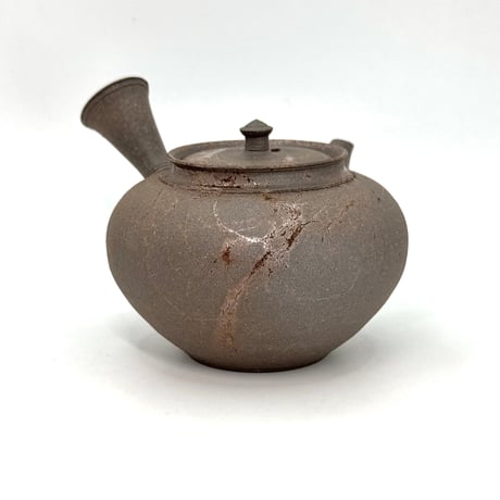 小俣冠丞 Kanjo Omata  焼締藻掛茶注　ST1282