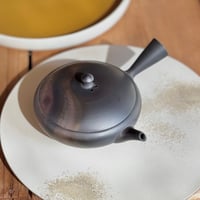 水野陽景 Yokei Mizuno  火窯変 平大急須 　ST1390