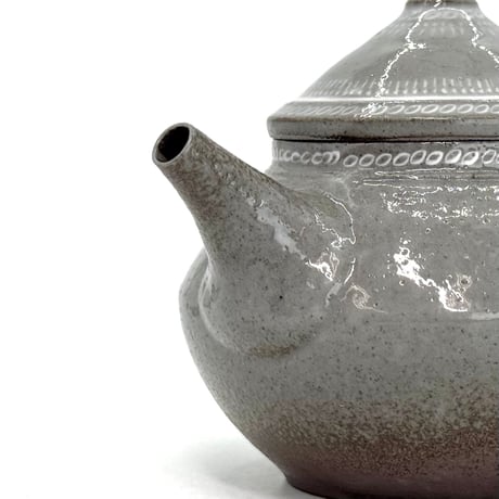 小北條 Kohokujo 三島手 印籠蓋 後手茶注　ST1316