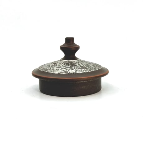 鯉江廣 Hiroshi Koie  金プラチナ彩 茶銚 木箱入　ST1211