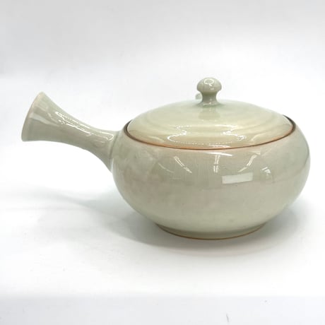 千葉光広 Mitsuhiro Chiba 灰釉 平丸急須　ST1197