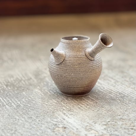 小俣冠丞 Kanjo Omata  焼締 南蛮 茶注　ST1398