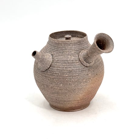 小俣冠丞 Kanjo Omata  焼締 南蛮 茶注　ST1398