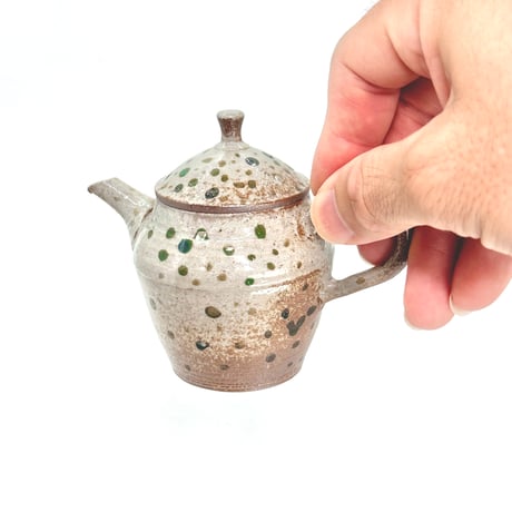 小北條 Kohokujo 彩色 印籠蓋 後手茶注　ST1246