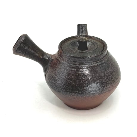 北條 Hokujo 黒窯変 茶注　ST1258