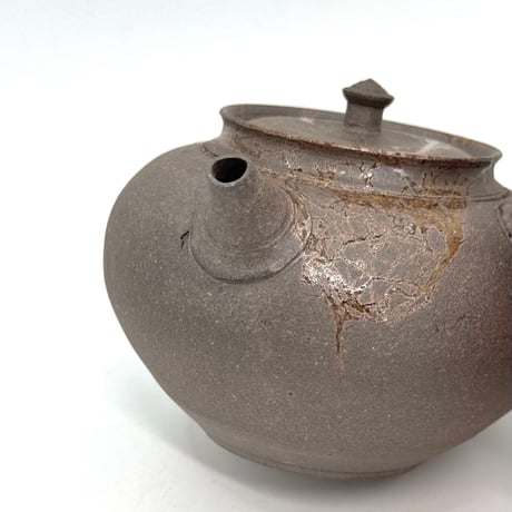 小俣冠丞 Kanjo Omata  焼締藻掛茶注　ST1282