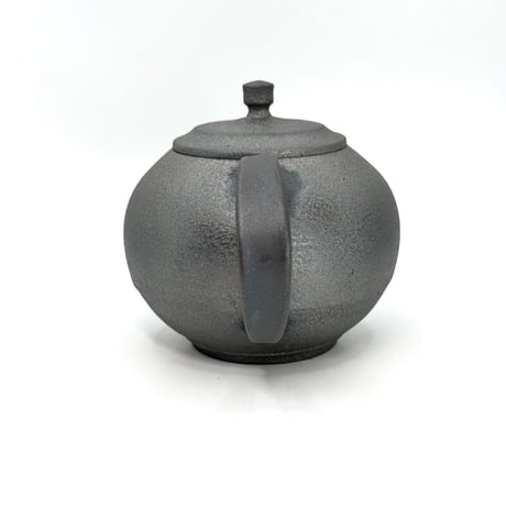 千葉光広 Mitsuhiro Chiba 鉄化粧 焼締 後手急須　ST1285