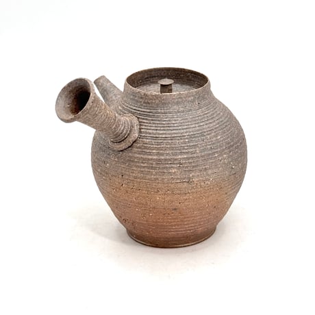 小俣冠丞 Kanjo Omata  焼締 南蛮 茶注　ST1398