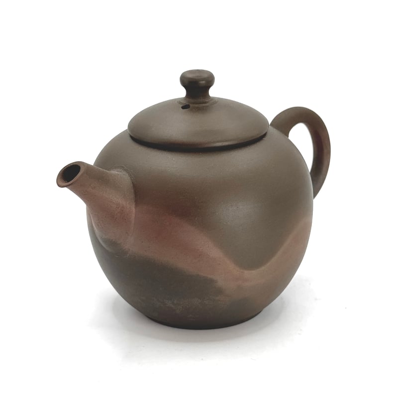 ♥御深井♥　急須　♥両口♥　発掘品　骨董　古玩　アンティーク　レトロ 甚秋 伊藤成二 Jinshu Seiji Ito 窯変 後手急須 ST1302 | T