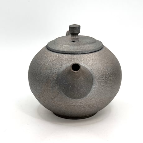 千葉光広 Mitsuhiro Chiba 鉄化粧 焼締 後手急須　ST1338