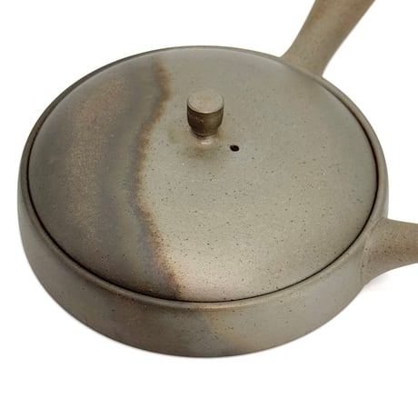甚秋  伊藤成二  Jinshu  Seiji Ito  窯変  極平急須 大　ST1224